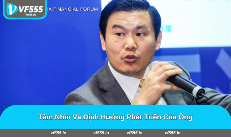 Trịnh Tú Vinh phát biểu về tầm nhìn phát triển VF555
