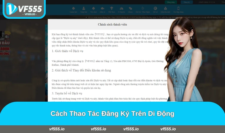 Chi tiết cách đăng ký trên điện thoại bằng app và web