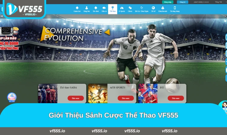 Sảnh cược thể thao hiện đại cùng giao diện trực quan