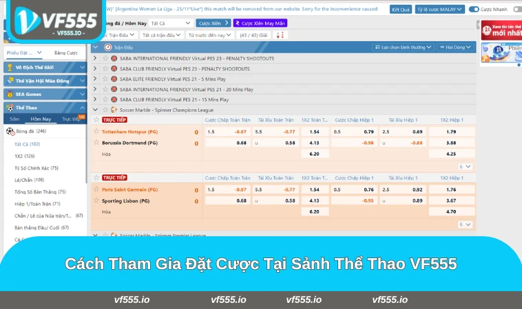 Quy trình đặt cược đơn giản chỉ trong vài bước