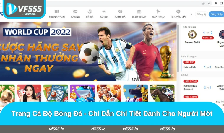 trang cá độ bóng đá