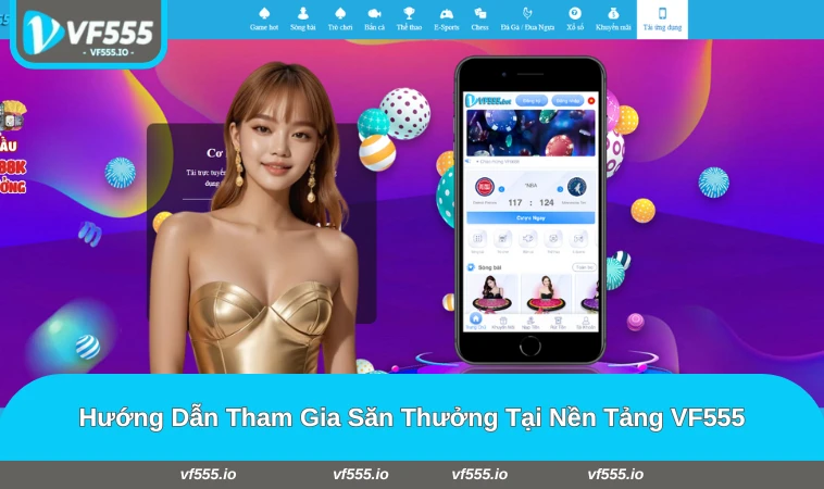 Thao tác tham gia săn thưởng trên nền tảng